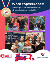Word topverkoper bij de Grote Clubactie!